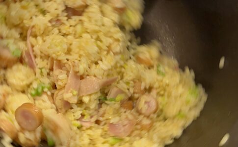 シェフドラムでチャーハン