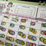 カレンダーとシール