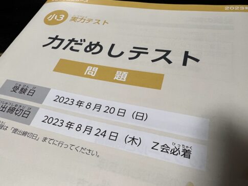 力だめしテスト